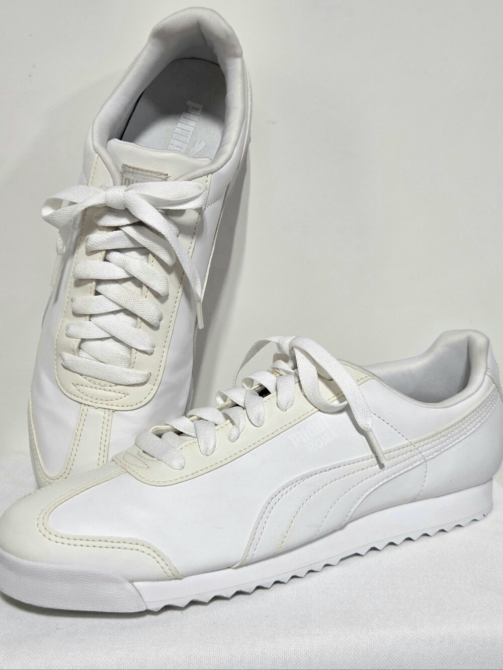 Puma Roma Basic Classic White Casual Men Sneakers 353572-21 Size-13